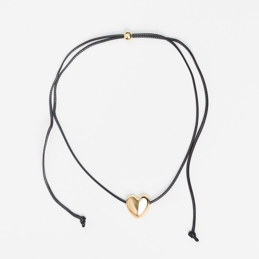 [PG-D-5340-10] COLLAR LARGO CORAZÓN CITY GIRL