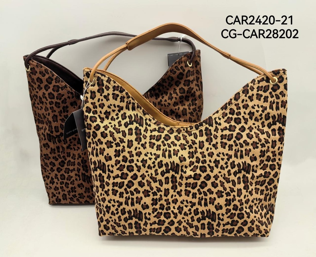 [PG-CAR2420-21] BOLSO ANIMAL PRINT CITY GIRL