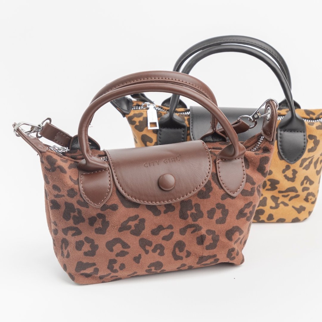 [PG-YF-F51122] MINI CARTERA ANIMAL PRINT CITY GIRL