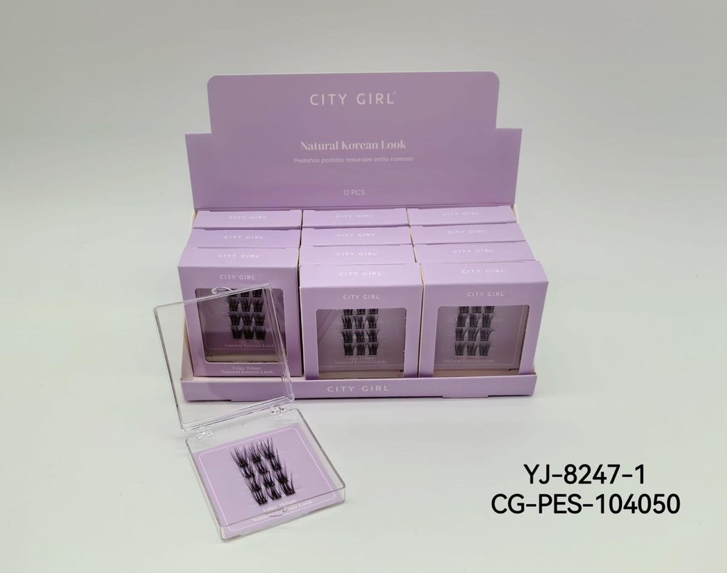 [PG-YJ-8247-1] PESTAÑAS POSTIZAS ESTILO KOREANO