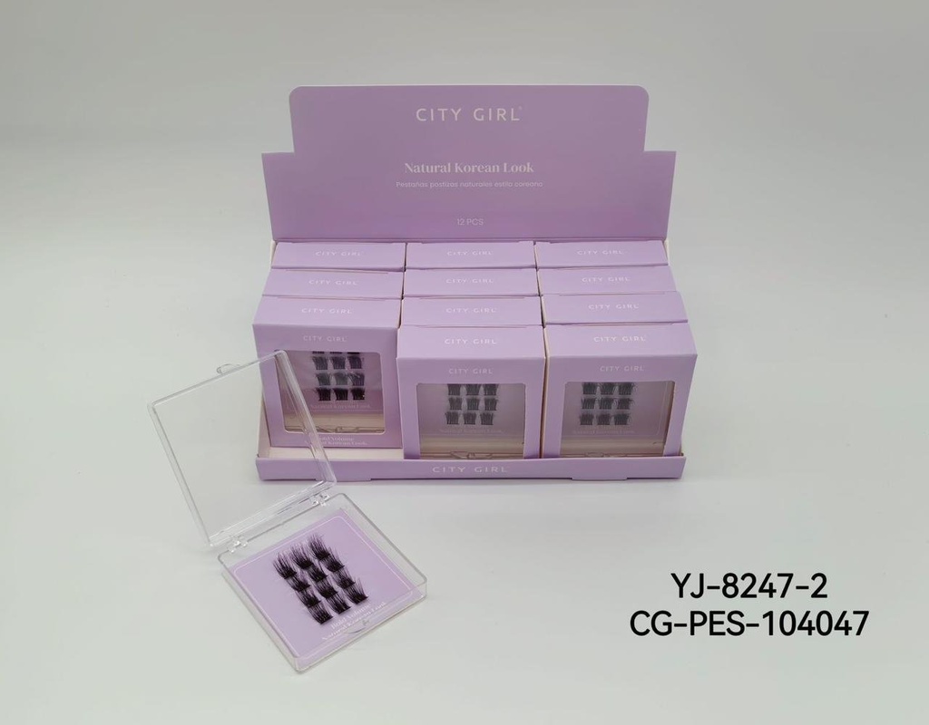 [PG-YJ-8247-2] PESTAÑAS POSTIZAS ESTILO KOREANO