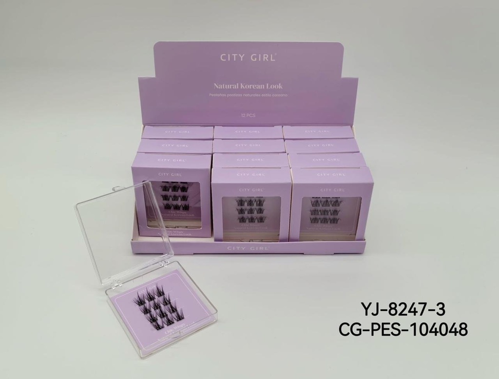 [PG-YJ-8247-3] PESTAÑAS POSTIZAS ESTILO KOREANO