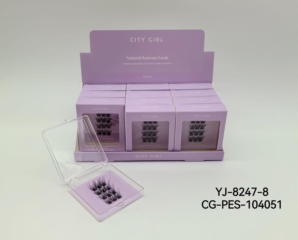 [PG-YJ-8247-8] PESTAÑAS POSTIZAS ESTILO KOREANO