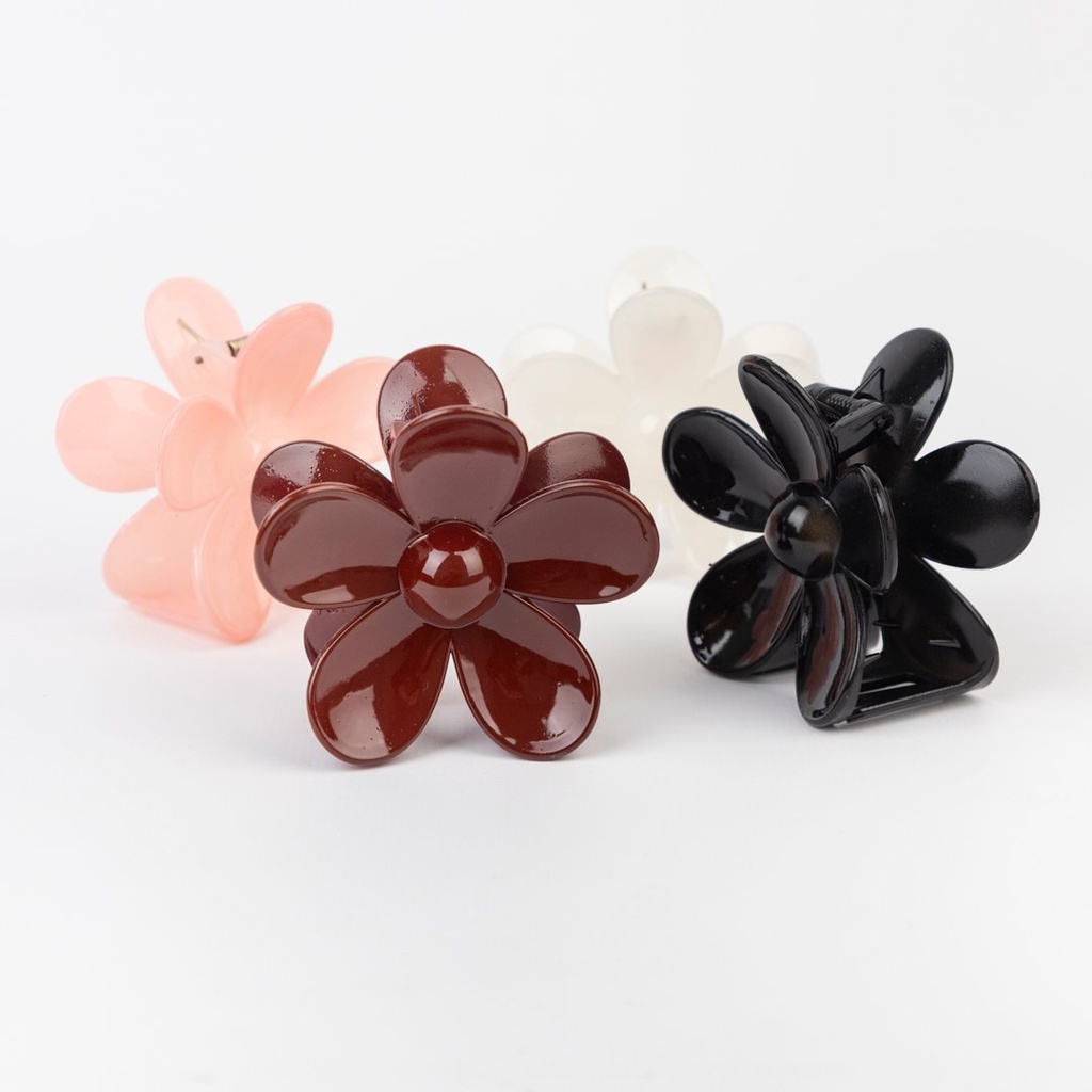 [PG-B-3621-5] BROCHE DE PELO FLOR CITY GIRL