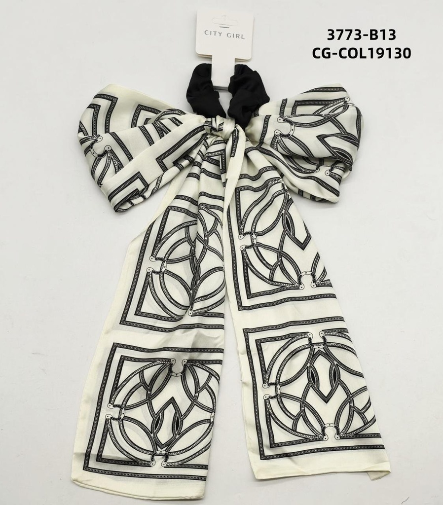 [PG-3773-B13] COLITA CON PAÑUELO DE SEDA CITY GIRL