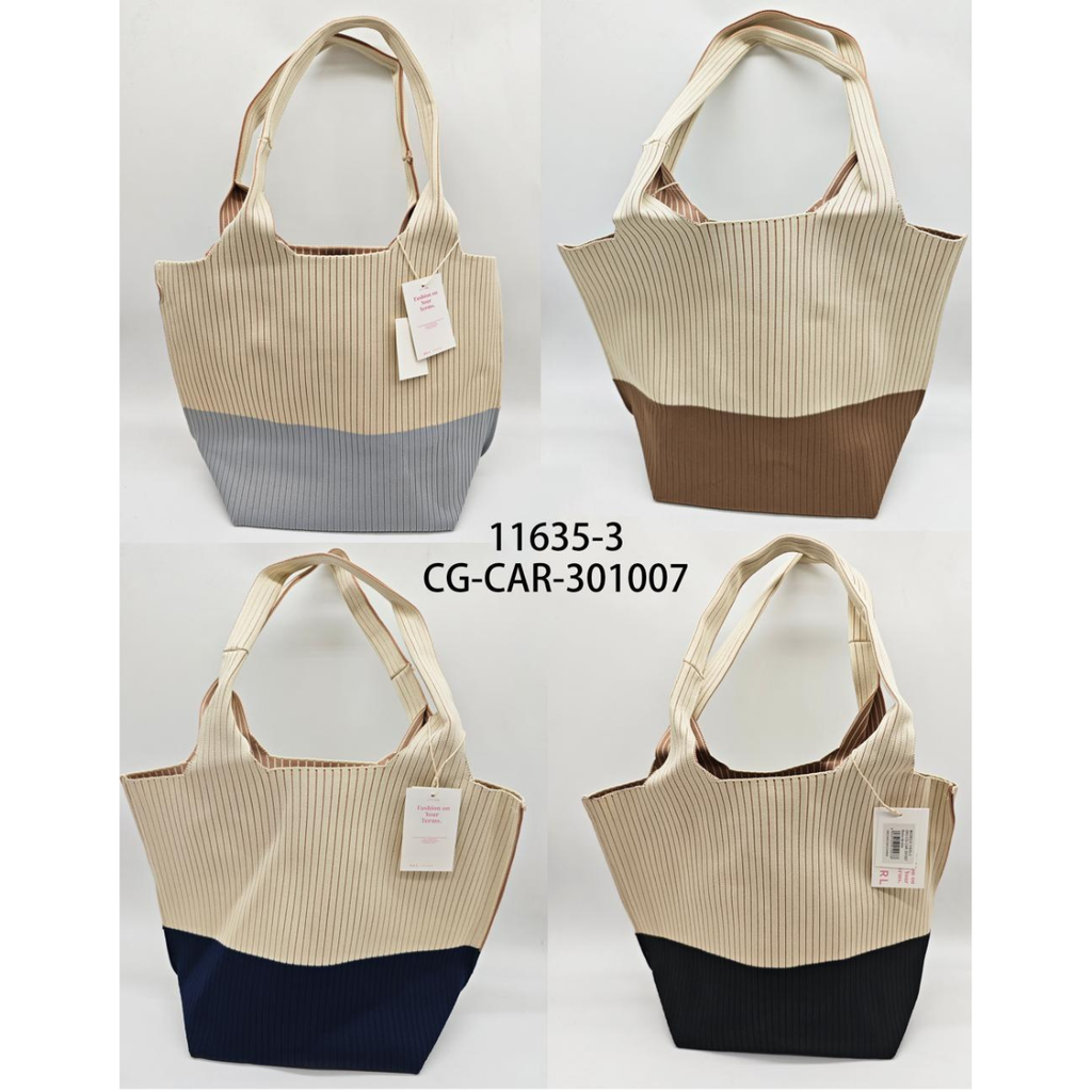 [PG-11635-3] BOLSO DE TELA PLAYERO CITY GIRL