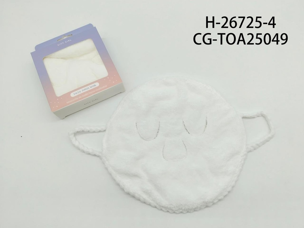 [PG-H-26725-4] TOALLA FACIAL CITY GIRL