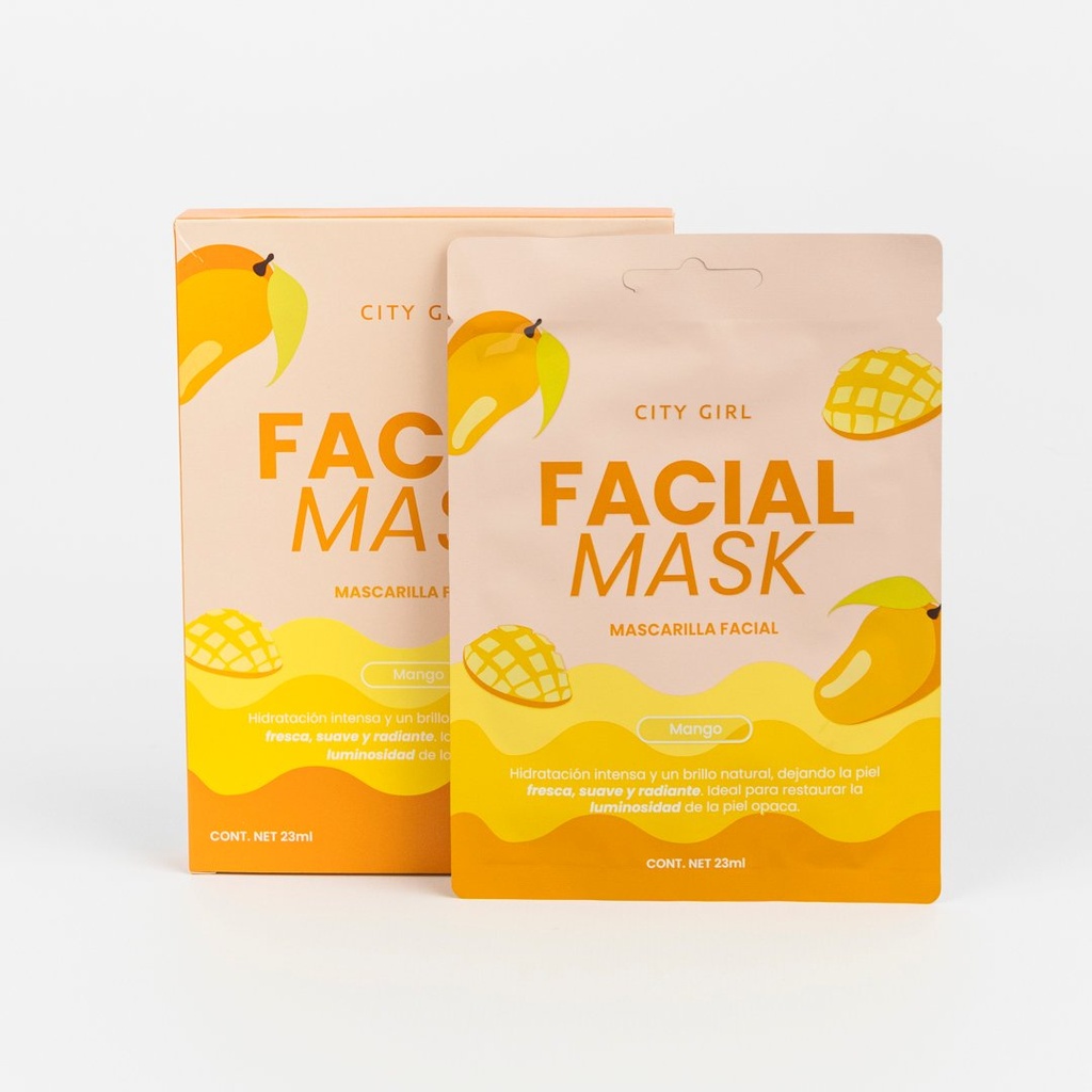 [PG-CG-MSK-502091-4] MASCARILLA FACIAL MANGO CITY GIRL