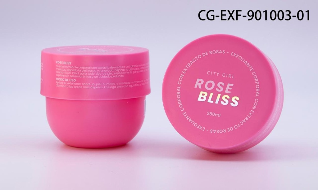 ROSE BLISS EXFOLIANTE CORPORAL CITY GIRL – 280ML
