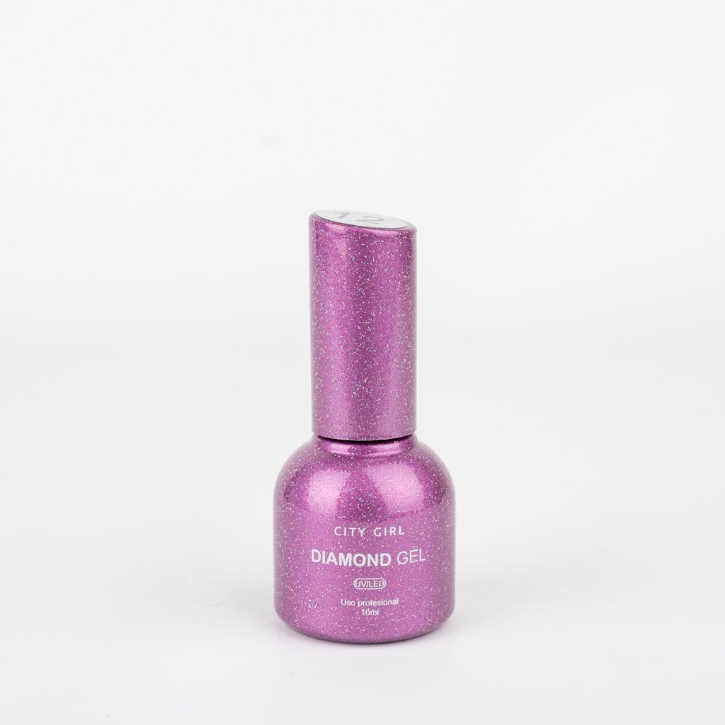 [PG-GJ-3012-12] #12 ESMALTE UV/LED DIAMOND GEL CITY GIRL -10ML