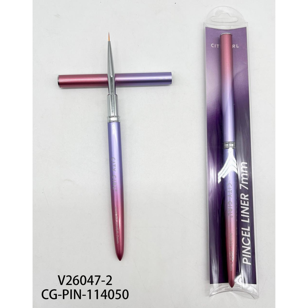 [PG-V26047-2] PINCEL LINER 7MM CITY GIRL