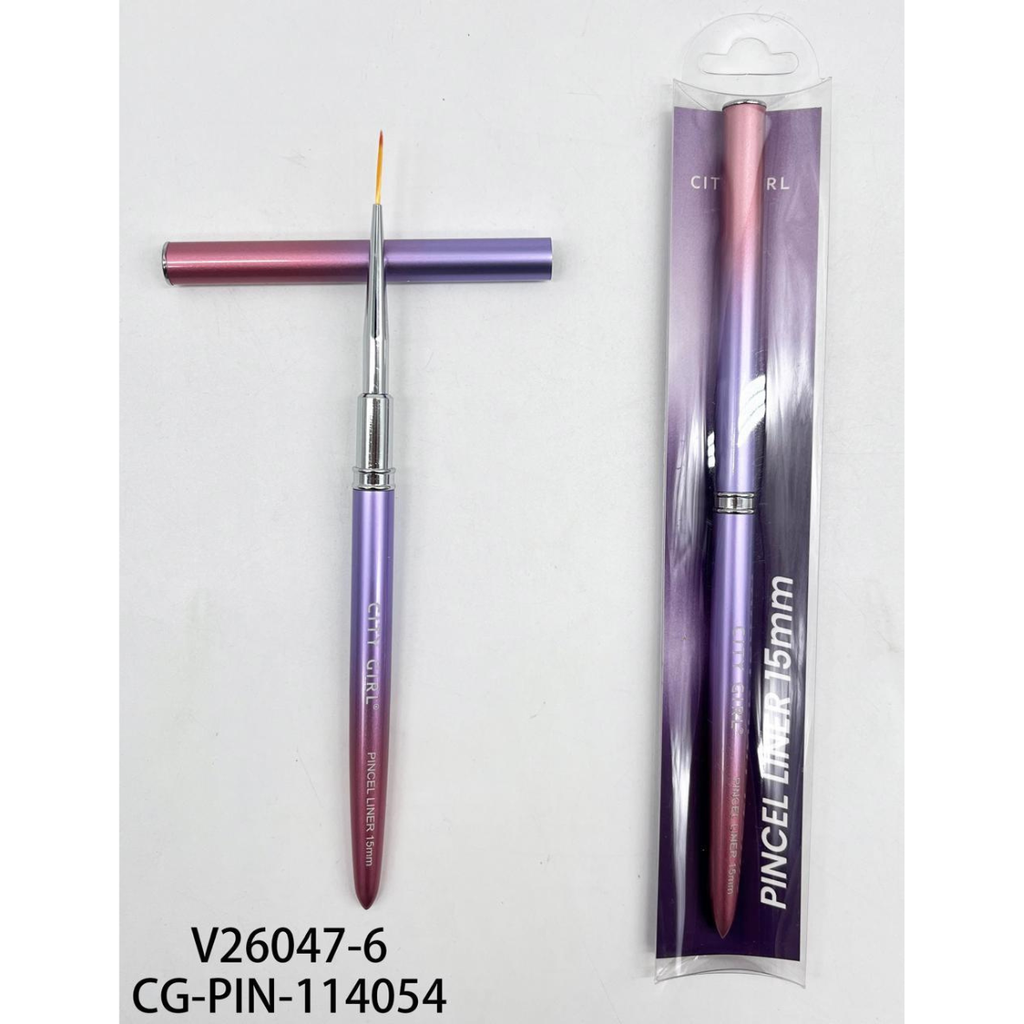 [PG-V26047-6] PINCEL LINER 15MM CITY GIRL