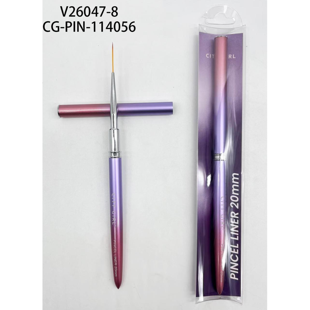 [PG-V26047-8] PINCEL LINER 20MM CITY GIRL