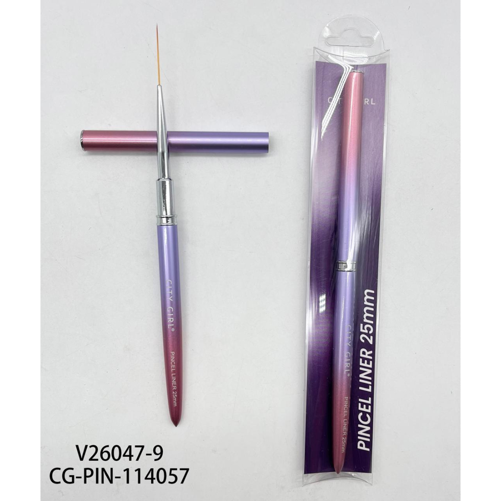 [PG-V26047-9] PINCEL LINER 25MM CITY GIRL