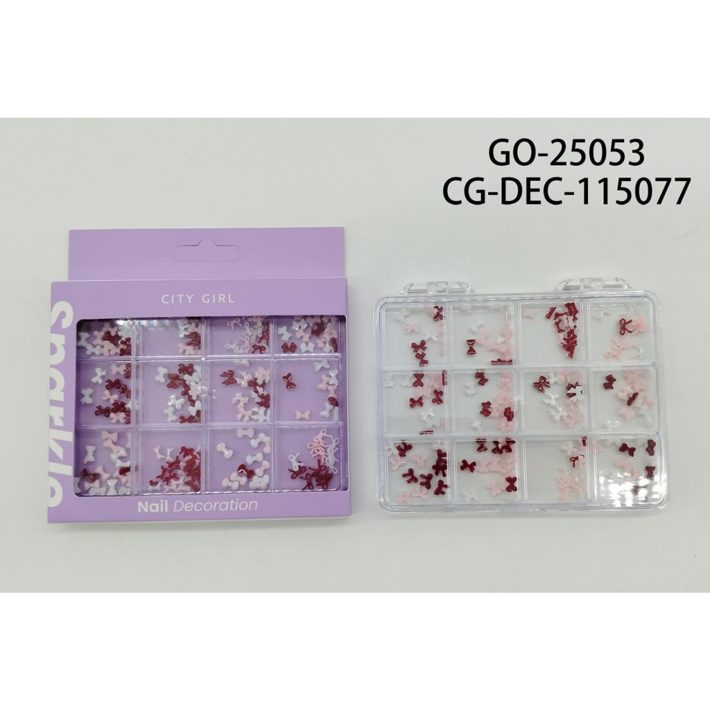 [PG-GO-25053] DECORACIÓN PARA UÑAS MOÑITOS CITY GIRL