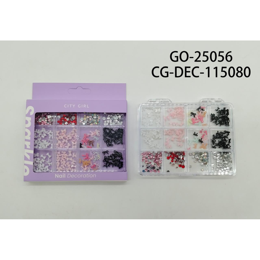 [PG-GO-25056] DECORACIÓN PARA UÑAS LISTONES DE COLORES CITY GIRL