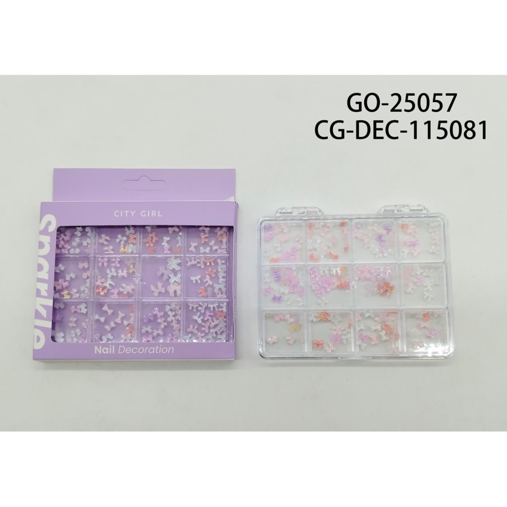 [PG-GO-25057] DECORACIÓN PARA UÑAS MOÑITOS CITY GIRL
