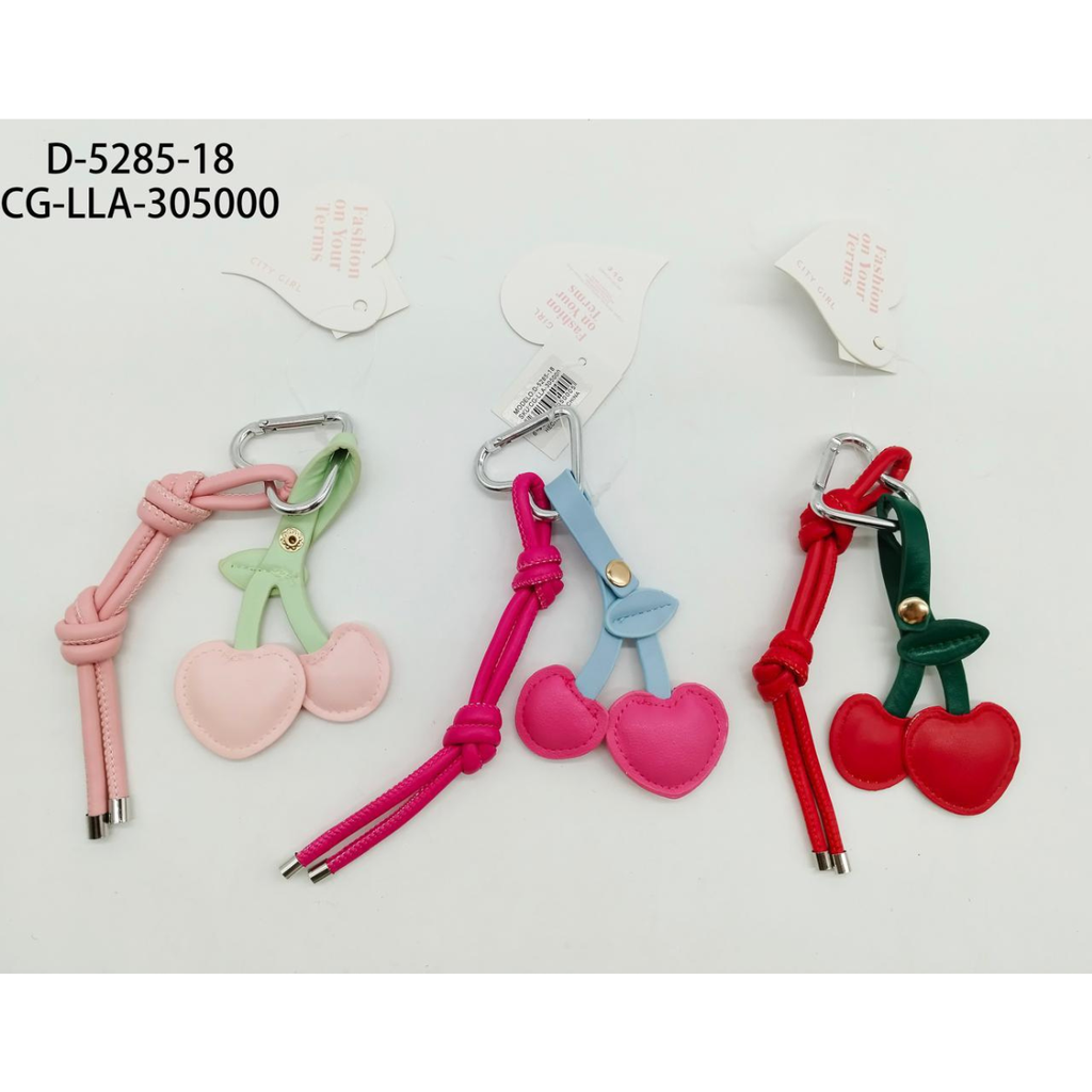 LLAVERO CHARM CEREZAS CITY GIRL
