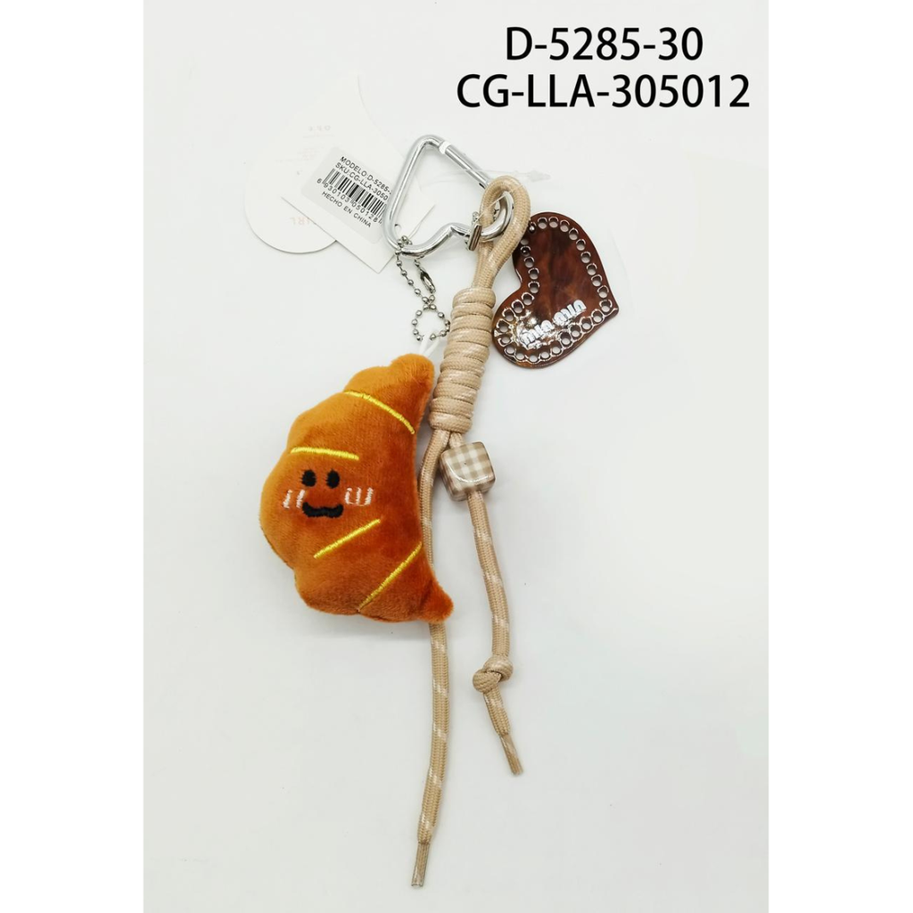 LLAVERO CHARM CROISSANT OJITOS CITY GIRL