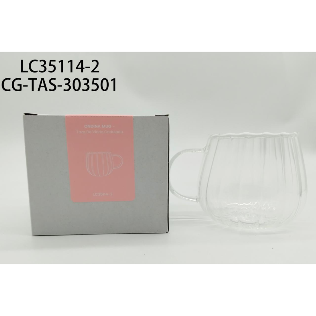 TAZA DE VIDRIO CITY GIRL – 350ML