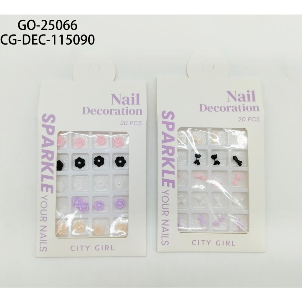 [PG-GO-25066] DECORACIÓN PARA UÑAS CITY GIRL