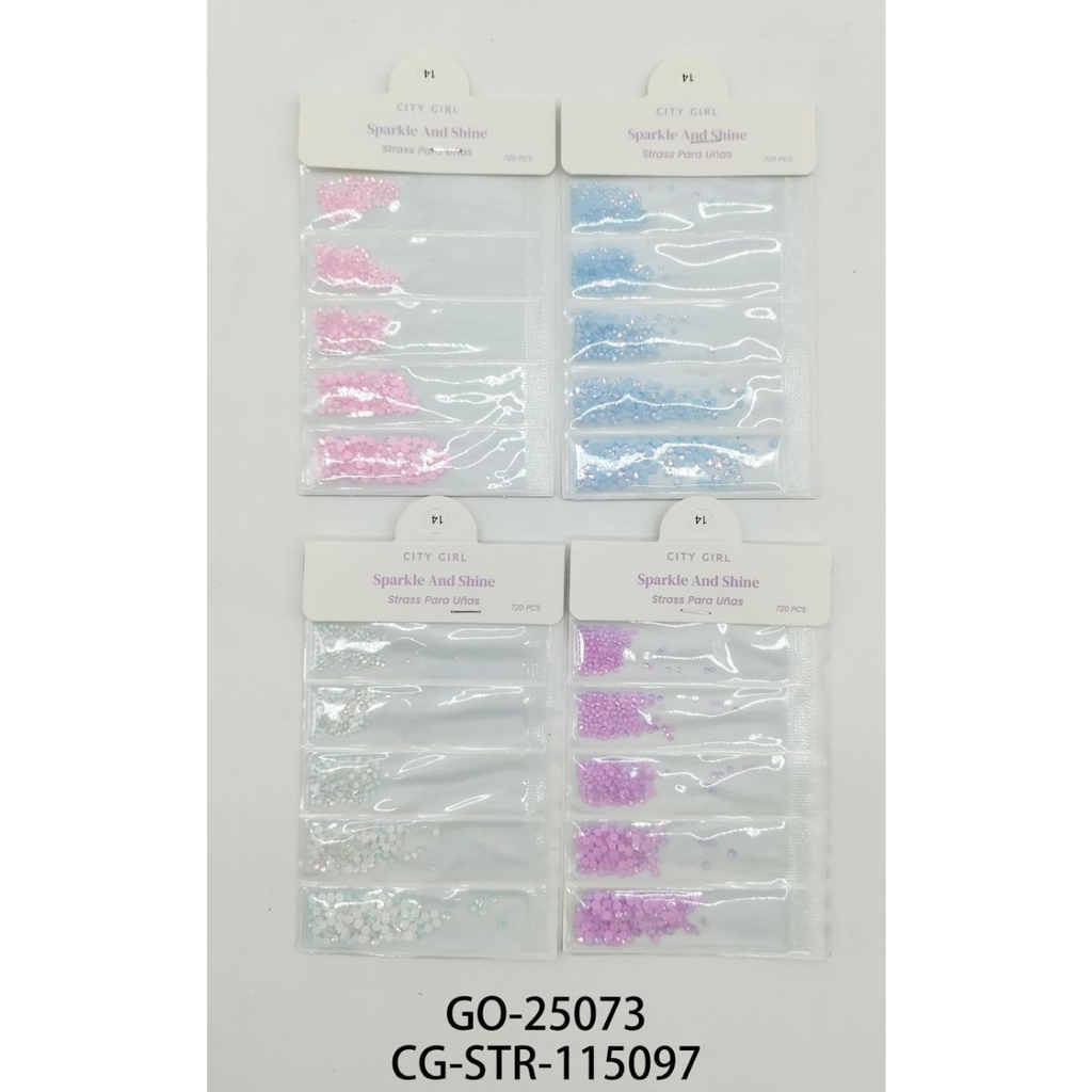 [PG-GO-25073] STRASS DE COLORES PARA UÑAS CITY GIRL