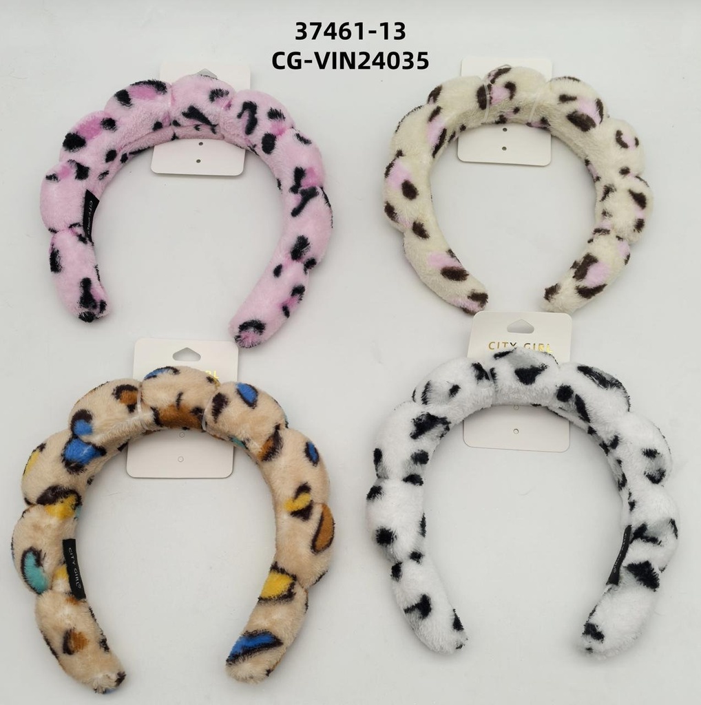 [PG-37461-13] VINCHA ANIMAL PRINT CITY GIRL
