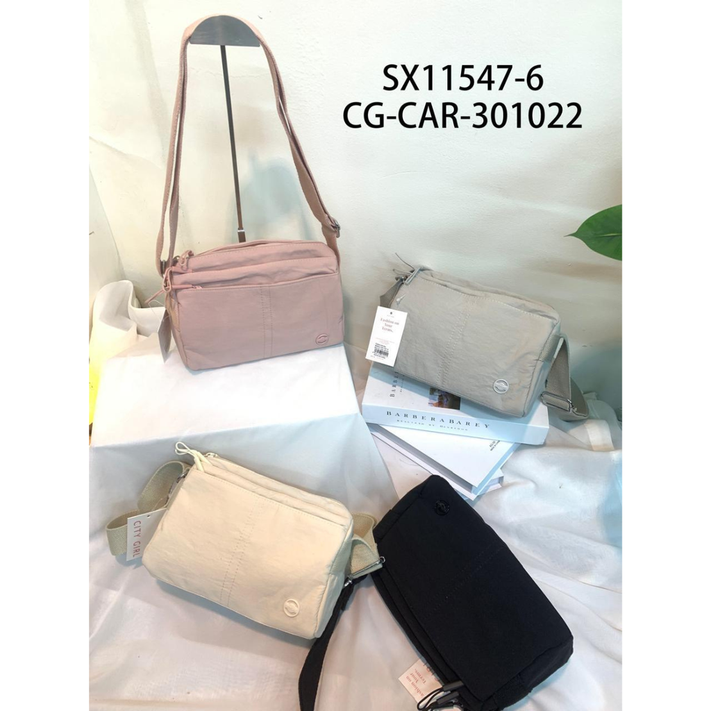 [PG-SX11547-6] CARTERA DE TELA CITY GIRL
