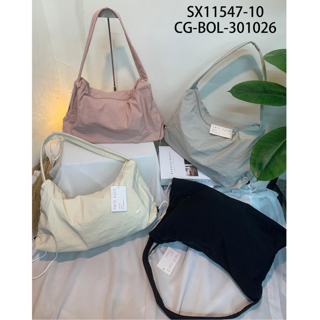 [PG-SX11547-10] CARTERA DE TELA CITY GIRL