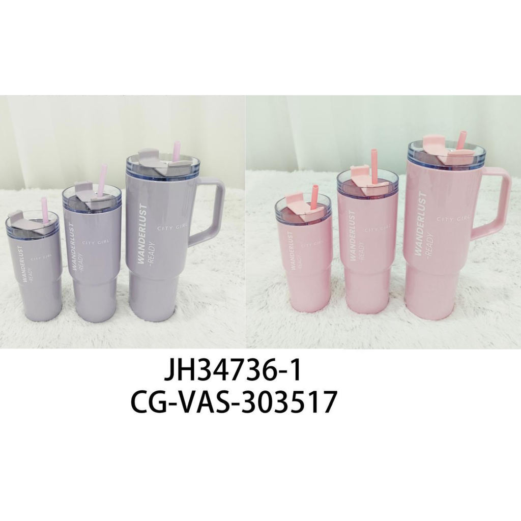 [PG-JH34736-1] SET DE VASOS DE PLASTICO – 3PCS