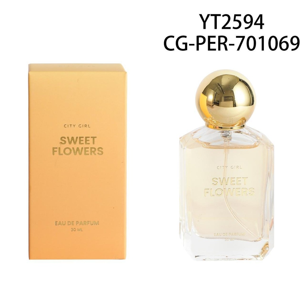PERFUME SWEET FLOWERS CITY GIRL – 30ML