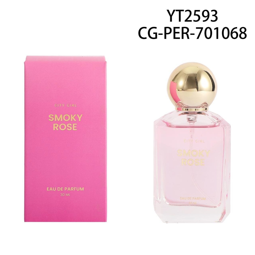 [PG-YT2593] PERFUME SMOKY ROSE CITY GIRL – 30ML