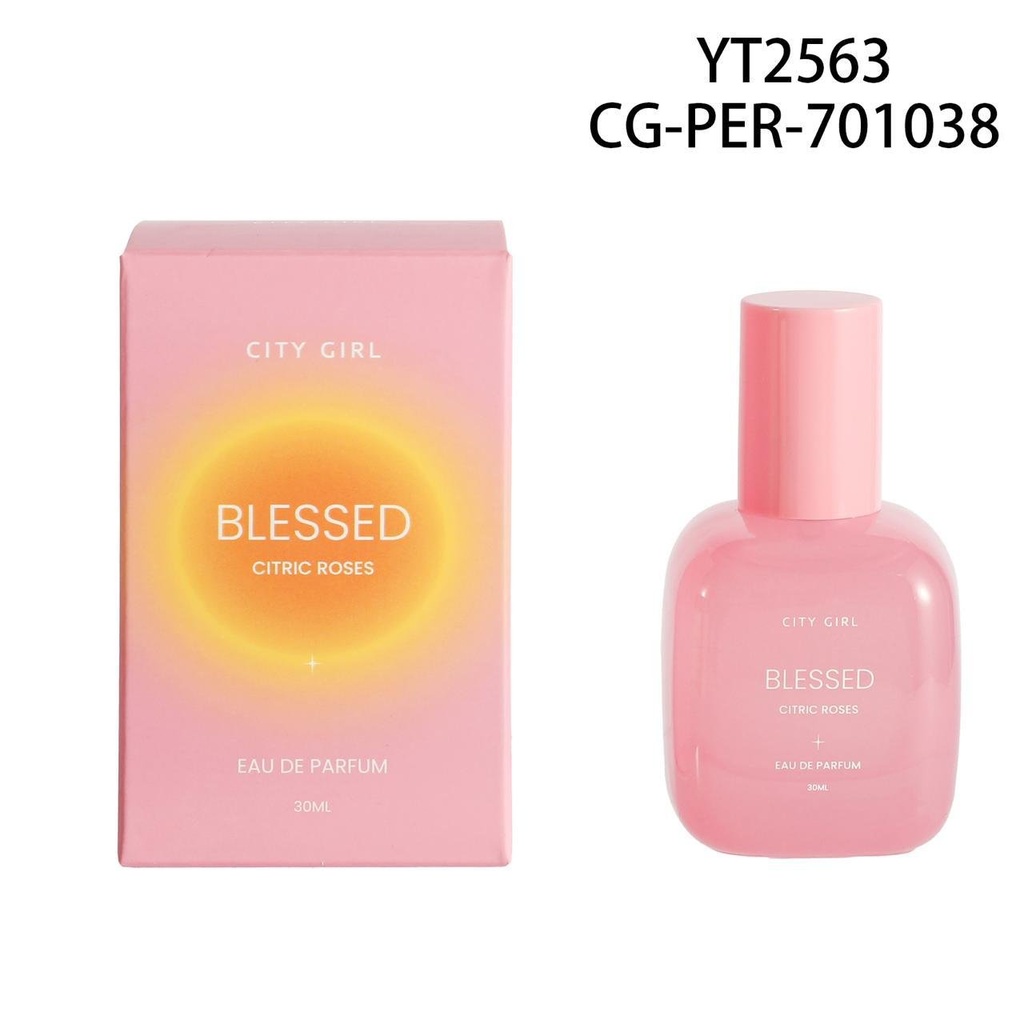 PERFUME BLESSED CITRIC ROSES CITY GIRL – 30ML