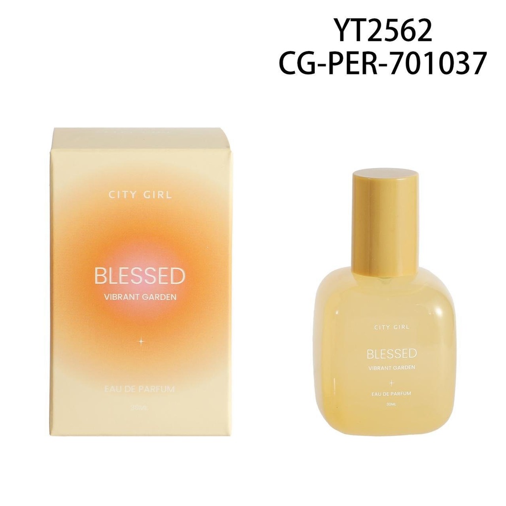 [PG-YT2562] PERFUME BLESSED VIBRANT GARDEN CITY GIRL – 30ML
