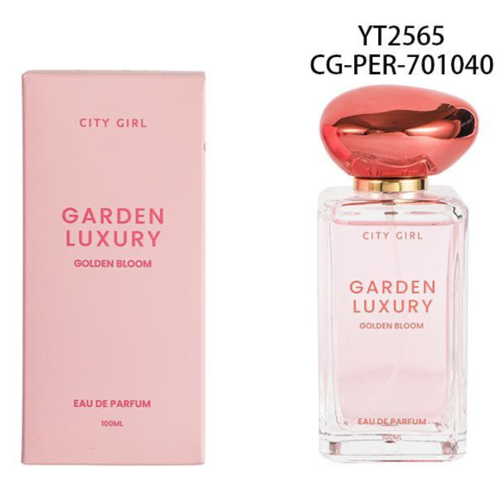 PERFUME GARDEN LUXURY GOLDEN BLOOM CITY GIRL – 100ML