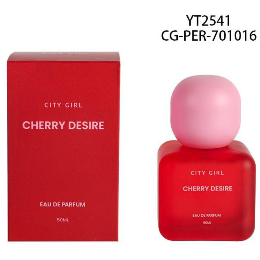 PERFUME CHERRY DESIRE CITY GIRL – 50ML