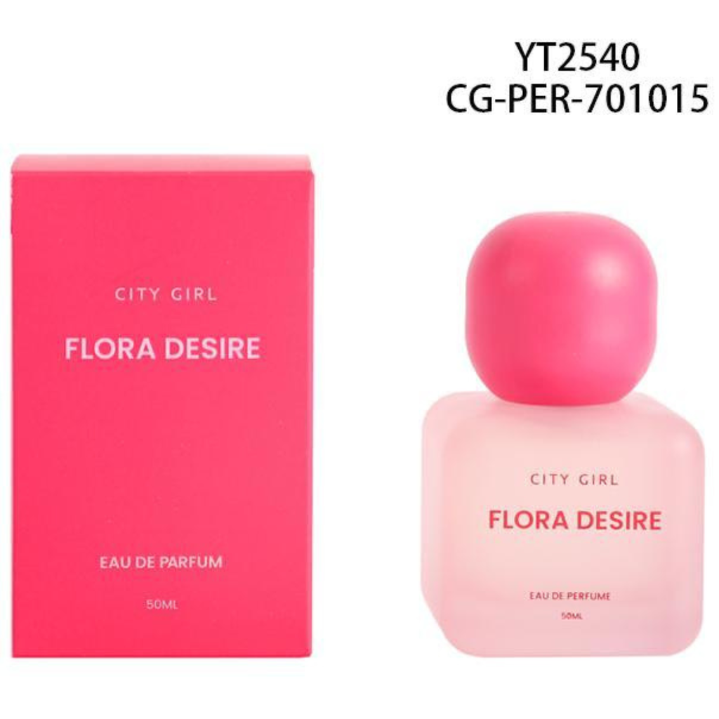 PERFUME FLORA DESIRE CITY GIRL – 50ML
