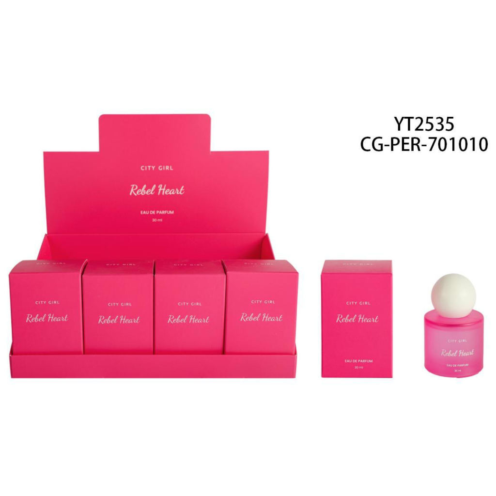 PERFUME REBEL HEART CITY GIRL- 30ML