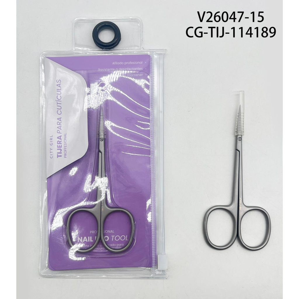[PG-V26047-15] TIJERA PARA CUTICULAS CITY GIRL