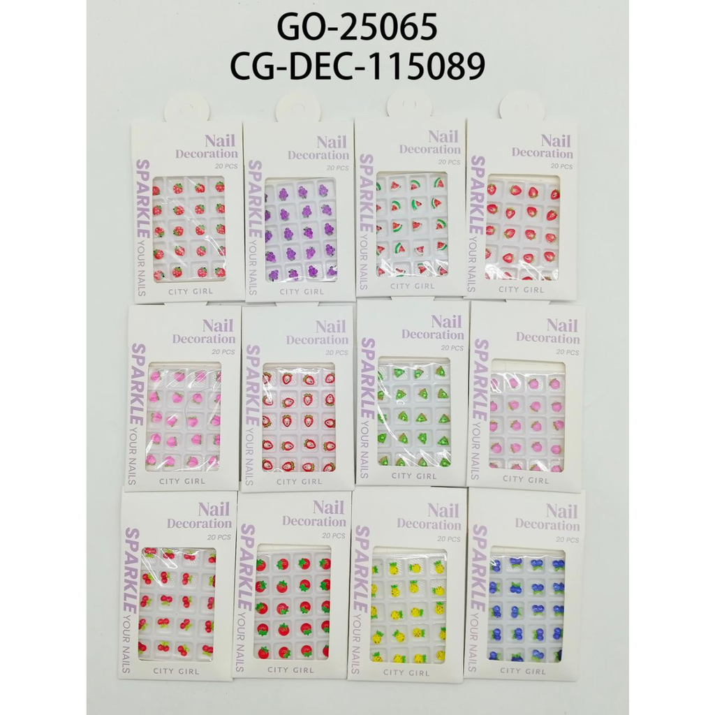 [PG-GO-25065] DECORACIÓN PARA UÑAS CITY GIRL