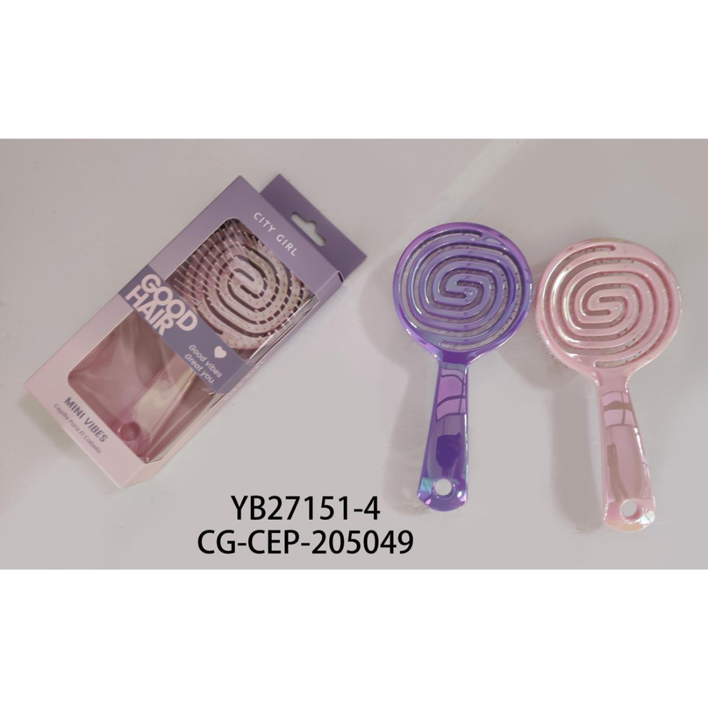 [PG-YB27151-4] CEPILLO DE PELO REDONDO CITY GIRL