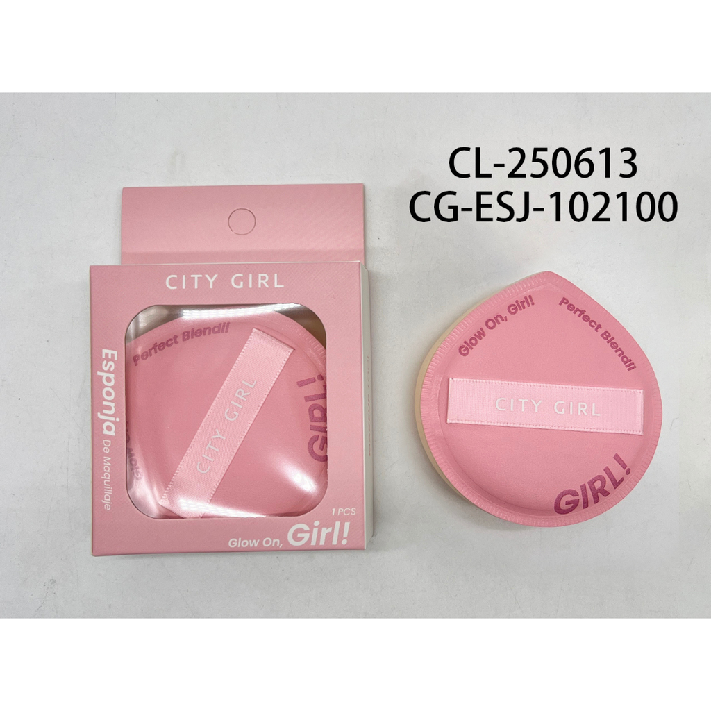 [PG-CL-250613] ESPONJA DE MAQUILLAJE GLOW ON CITY GIRL