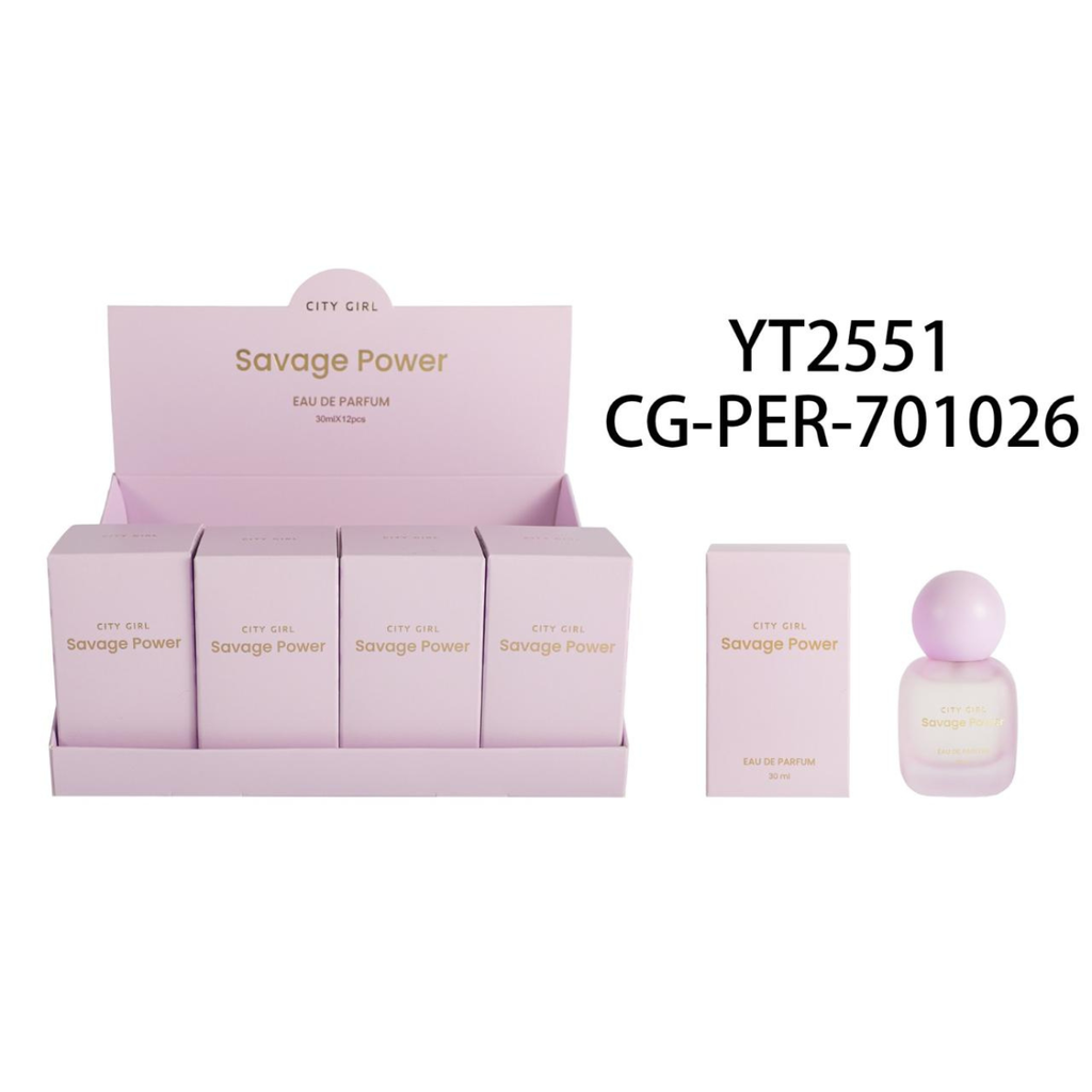 PERFUME SAVAGE POWER CITY GIRL – 30ML
