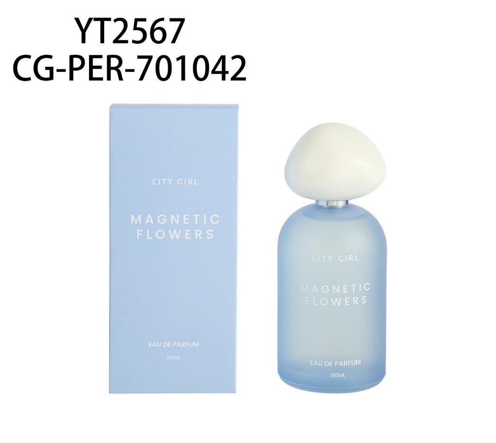 PERFUME MAGNETIC FLOWERS CITY GIRL – 100ML