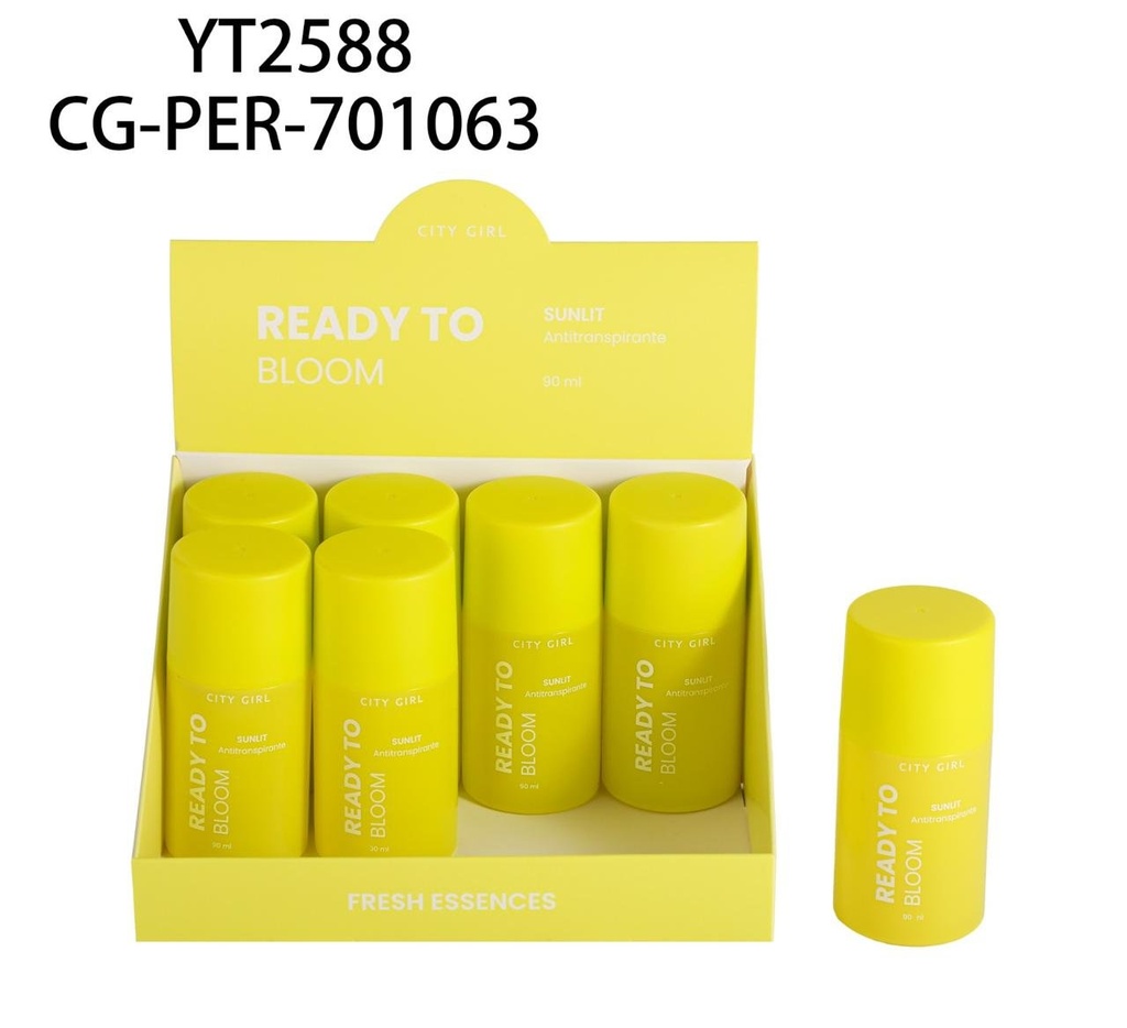 DESODORANTE ANTITRANSPIRANTE EN ROLL-ON SUNLIT CITY GIRL – 90ML