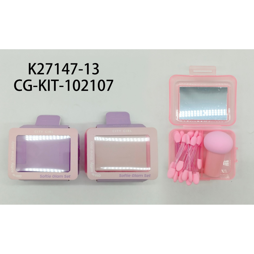KIT DE HERRAMIENTAS PARA MAQUILLAJE CITY GIRL