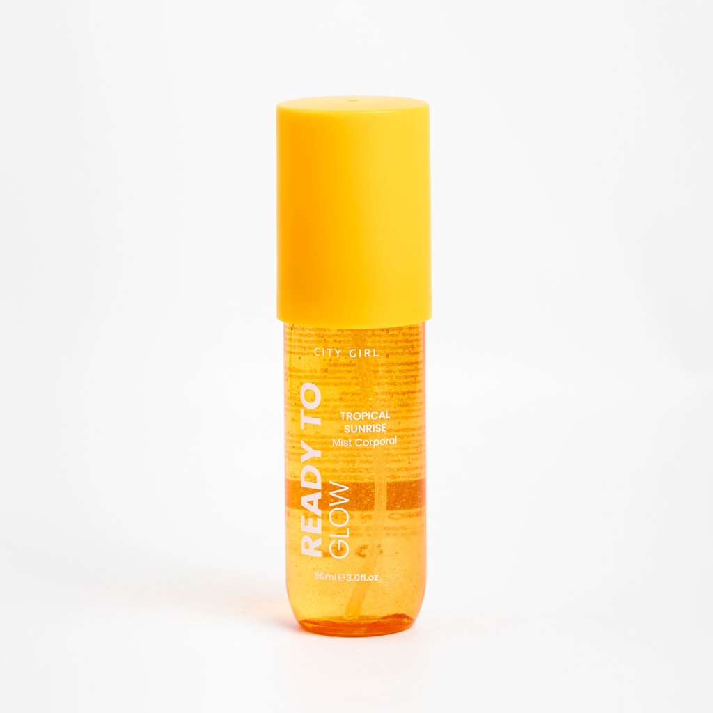 [PG-YT202430] MIST CORPORAL CON GLITTER TROPICAL SUNRISE CITY GIRL – 90ML