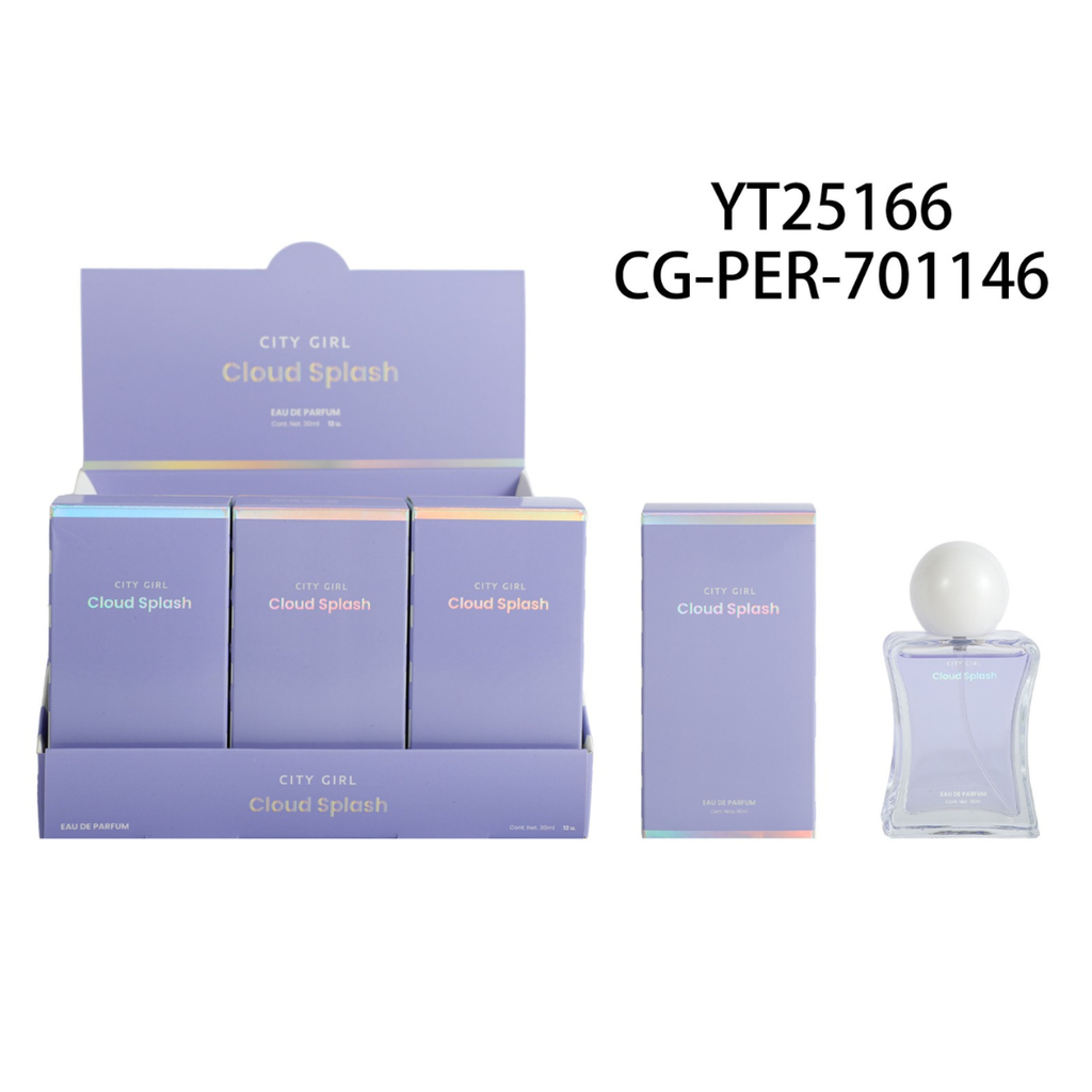 [PG-YT25166] PERFUME CLOUD SPLASH CITY GIRL – 30ML