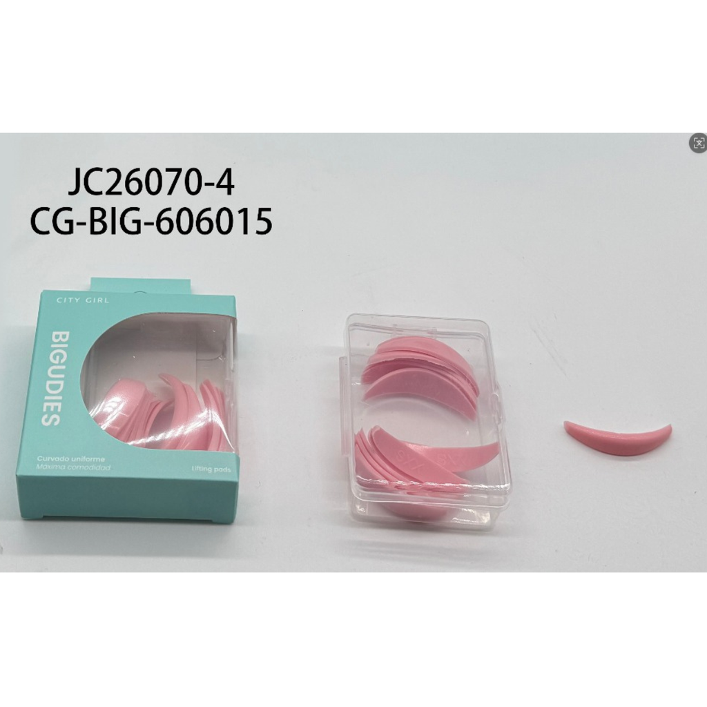 BIGUDIES DE SILICONA CITY GIRL 12 PCS