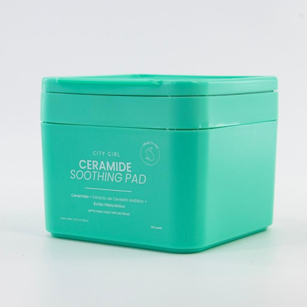 [PG-XZ257-5] CERAMIDE SOOTHING PAD CITY GIRL – 100PADS